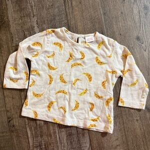 Zara Banana Print Kids Shirt 3/6